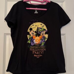 Disney Hanes Mickeys Not So Scary Halloween Party 2014 Tshirt size Large